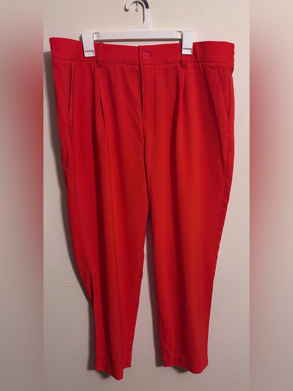 Torrid Studio Bombshell Skinny Slacks Orange